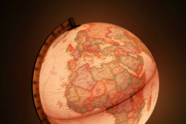 Map, Globe, Europe