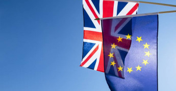 EU, UK Flags, Brexit, Data Transfer, Adequacy