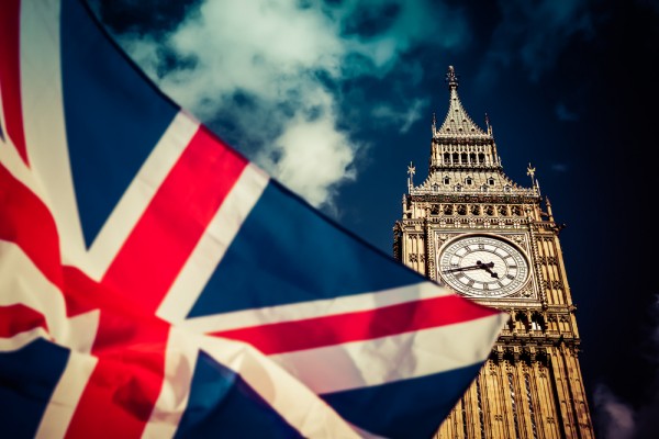 UK flag, Westminster, Big Ben