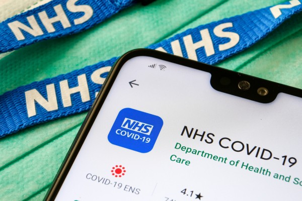 NHS England COVID app, data store