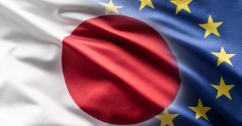 EU Japan flag