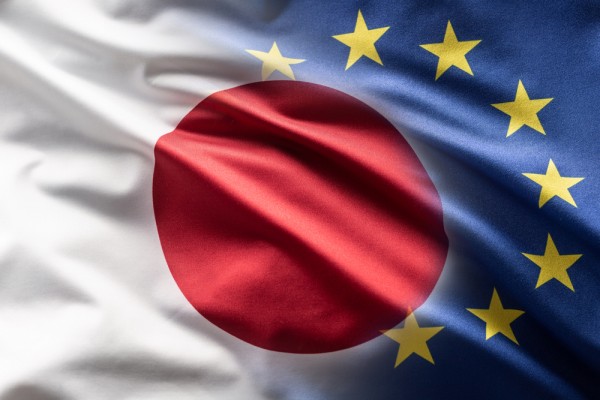 EU Japan flag