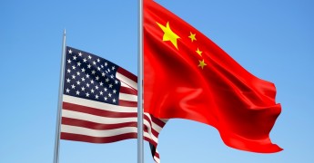 US China flag