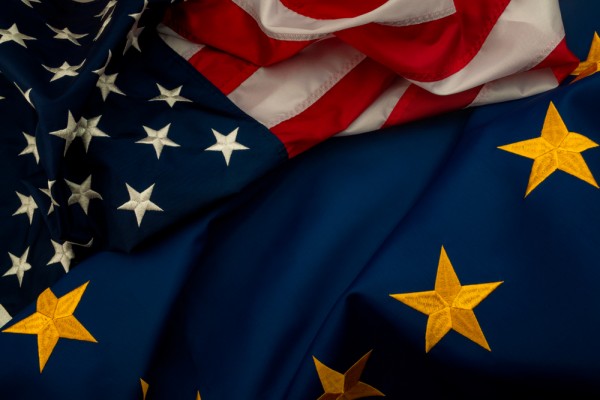 EU US flag