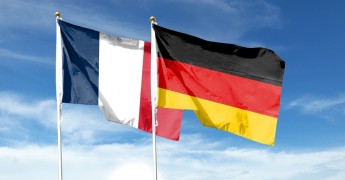 French and German flag